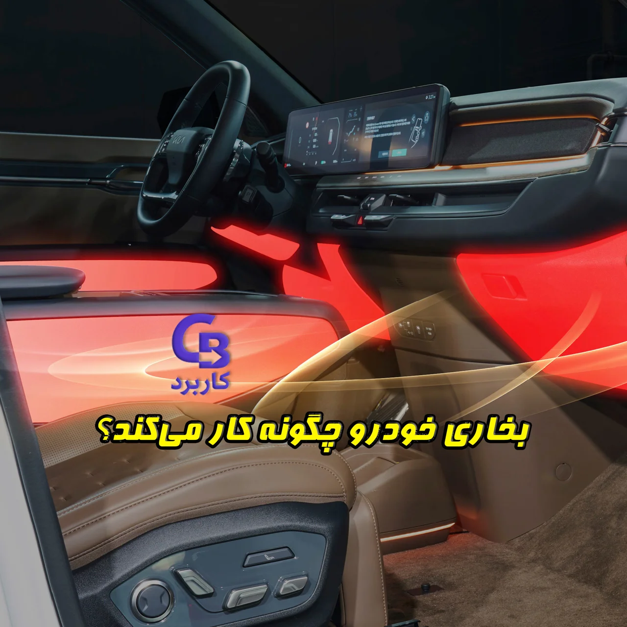 بخاری خودرو چگونه کار می‌کند؟